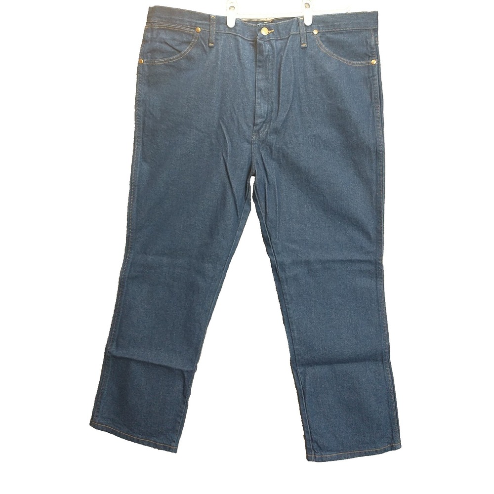 Wrangler Cowboy Cut 936 Slim Fit Jeans Mens 42x30 Indigo Blue Denim 936PWD NWT